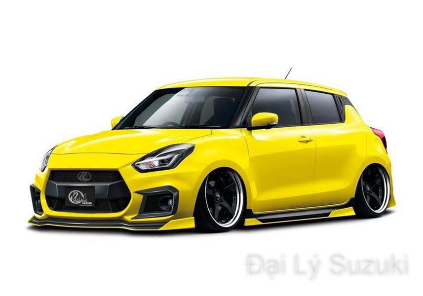 Quy Trình Lắp Đặt để có Suzuki Swift độ đúng chất