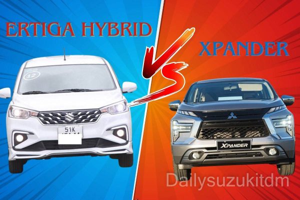 So sánh Mitsubishi Xpander và Suzuki Ertiga Hybrid