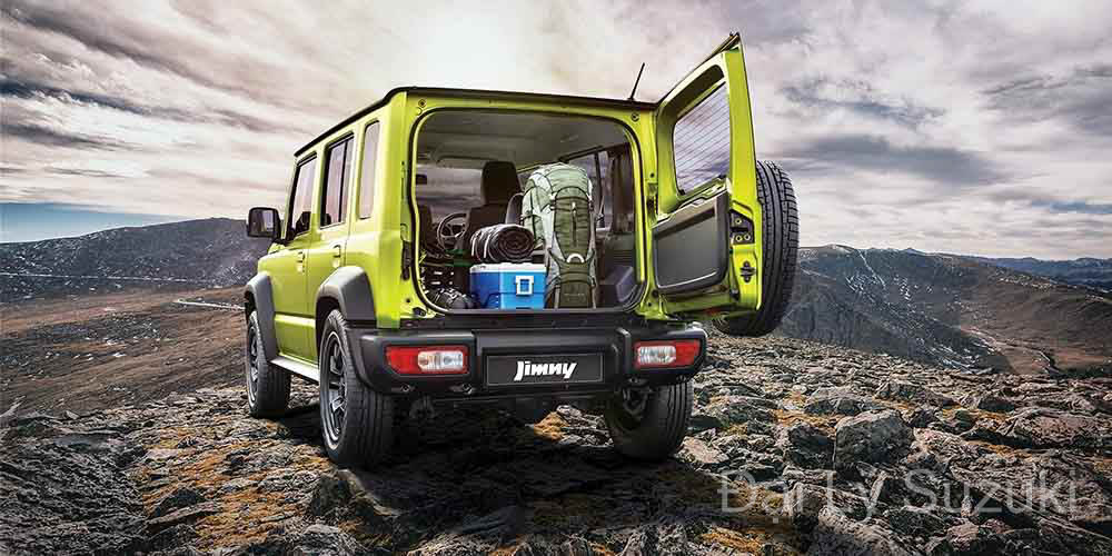 Thiết kế Suzuki Jimny 5 Cửa