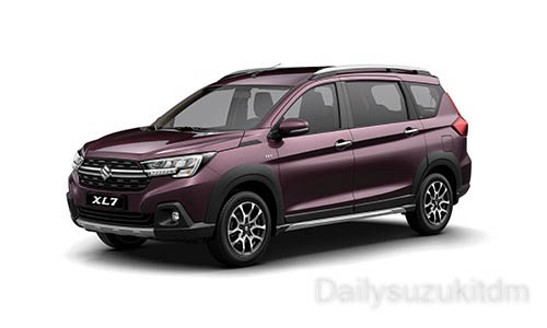 Giới thiệu chung Suzuki XL7 màu đỏ